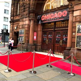 Red Carpet Hire Scotland Chicago Musical