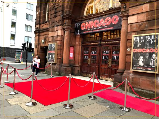 Red Carpet Hire Scotland Chicago Musical