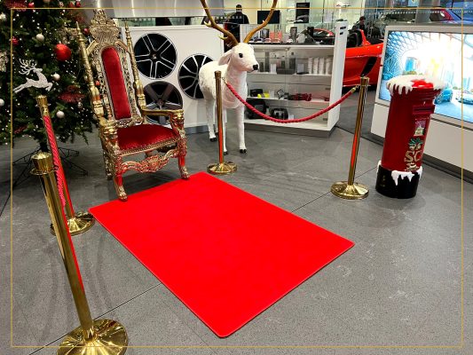 Red Carpet Hire Scotland Christmas Event