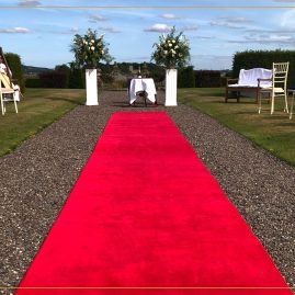 Red Carpet Hire Scotland | Wedding