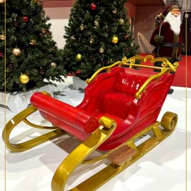 Christmas Props Hire Scotland - Santa Sleigh