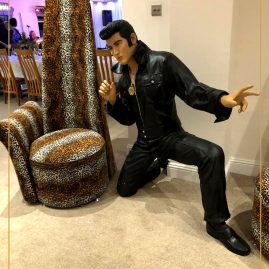 General Props for Hire Scotland | Life Size Statue - Elvis