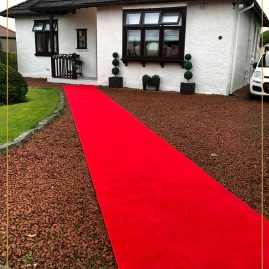 Red Carpet Wedding family Event